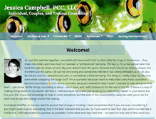 Tablet Screenshot of jessicacampbellonline.com